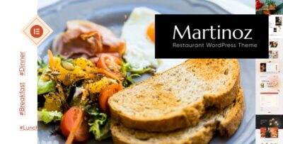 Martinoz – Restaurant WordPress Theme