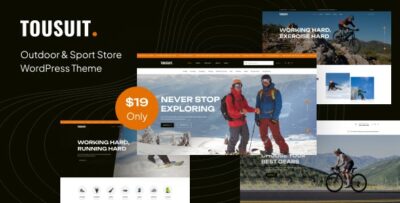 Tousuit - Outdoor & Sport Store WordPress Theme