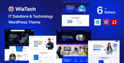 WiaTech - IT Services & Development WordPress Theme