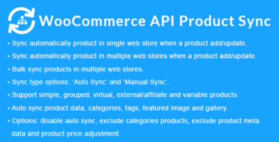 WooCommerce API Product Sync with Multiple WooCommerce Stores (Shops)