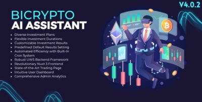 AI Investments Addon For Bicrypto - Crypto Investment & Subscription - HYIP