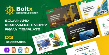 Boltx - Solar Energy HTML Template