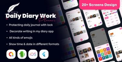 Daily Diary Journal Flutter App