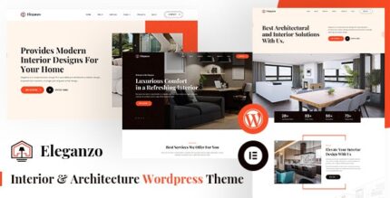 Eleganzo Interior & Architecture WordPress Theme