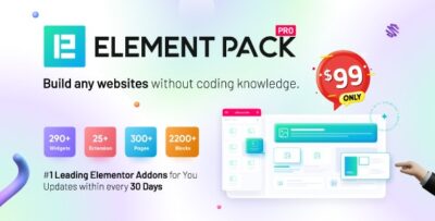 Element Pack - Addon for Elementor Page Builder WordPress Plugin v7.12.21