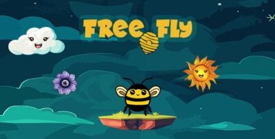 Free Fly - HTML5 Game (Construct 3)