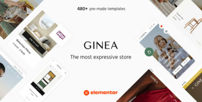 Ginea — Modern WooCommerce Theme