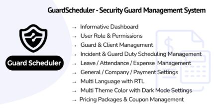 GuardScheduler SaaS - Security Guard Management System