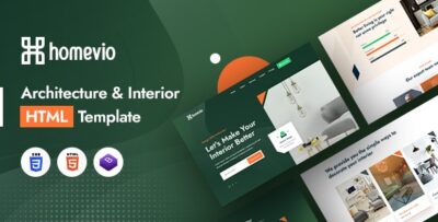 Homevio Architecture & Interior HTML Template