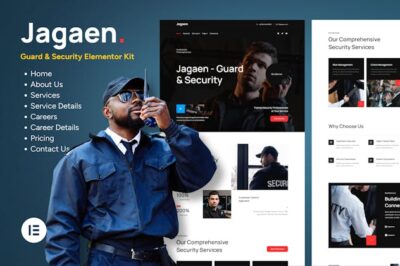 Jagaen - Guard & Security Service Template Kits