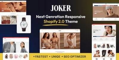 Joker - Fashion Multipurpose Responsive Shopify Theme OS 2.0