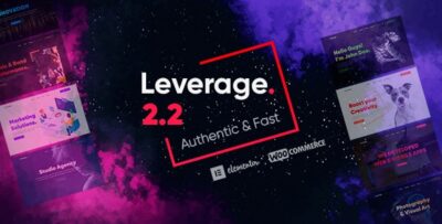 Leverage- Creative Agency & Portfolio WordPress Theme v2.2.7