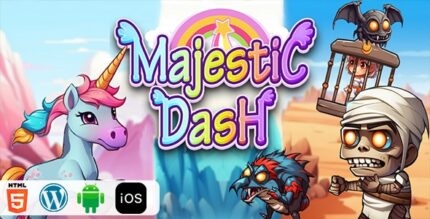 Majestic Dash - HTML5 Game