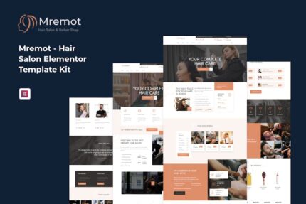 Mremot - Hair Salon Elementor Template Kit