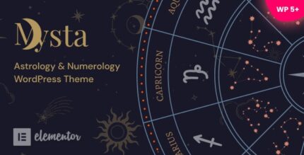 Mysta – Astrology Numerology WordPress Theme v1.13