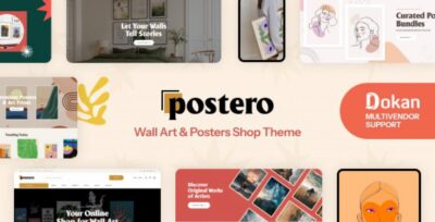 Postero – Wall Art Poster WooCommerce Theme v1.1