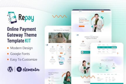 Repay Payment Gateway Elementor Template Kit