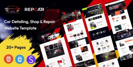 Repcar - Car Service & Auto Repair HTML Templat