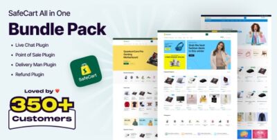 Safecart Bundle Pack – Multi-Vendor Laravel eCommerce platform