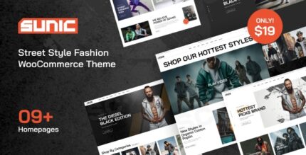 Sunic - Street Style Fashion WooCommerce Theme