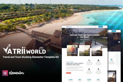 Yatriiworld – Travel & Tours Booking Elementor Template Kit