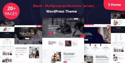 Bixola - Multipurpose Business Service WordPress Theme