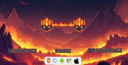 Blaze Breakout - HTML5 Game (Construct 3) + Admob