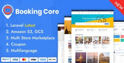 Booking Core - Ultimate Booking System v3.6.1