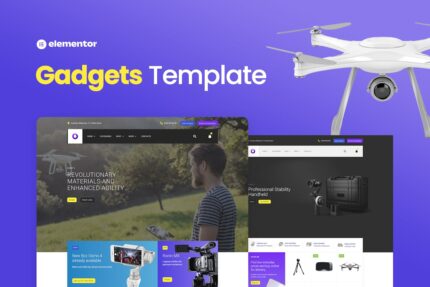 Bzzz – Gadgets eCommerce Elementor Template Kit