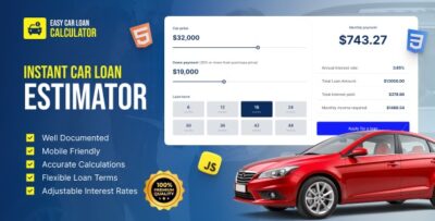 Easy Car Loan Calculator