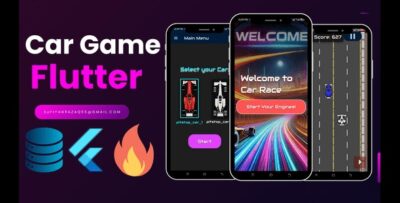 Flutter Flame Car Race Game