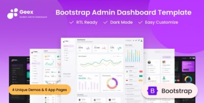 Geex - Bootstrap5 Admin Dashboard HTML Template