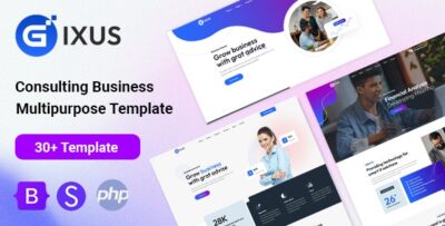 Gixus - Business Consulting HTML Template