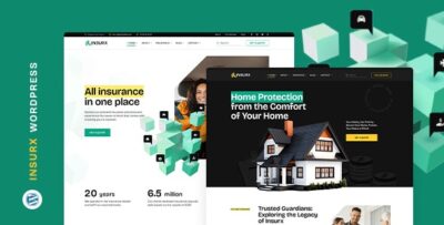 Insurx – Insurance Agency WordPress Theme