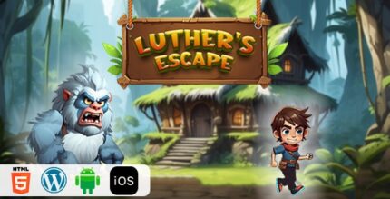 Luther's Escape - HTML5 Construct3 Game