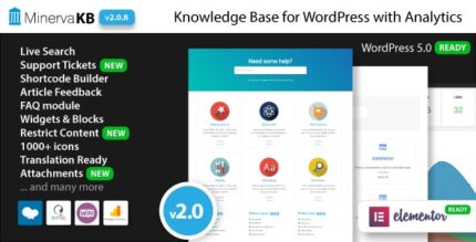 MinervaKB Knowledge Base for WordPress with Analytics v2.0.9