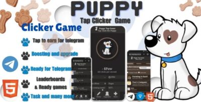 Puppy Tap - Clicker Game