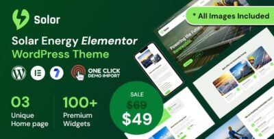 Solor - Solar Energy WordPress Theme