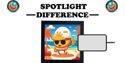 Spotlight Differences - HTML5 Game