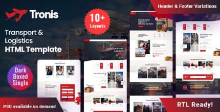 Tronis - Transport & Logistics HTML v1.1