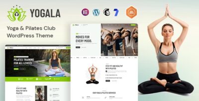 Yogala - Yoga & Pilates Club WordPress Theme