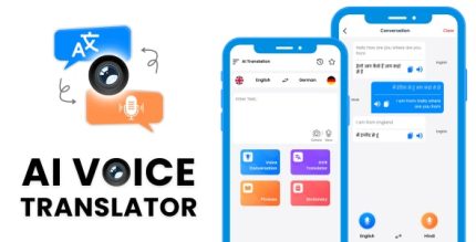 AI Voice Translator with AdMob Ads Android