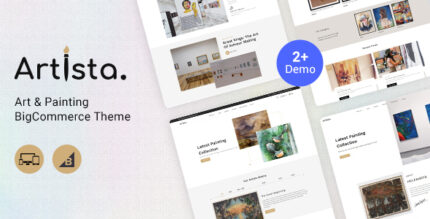 Artista - Stencil BigCommerce Art Gallery Template