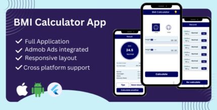 BMI Calculator App With Google Admob Ads Integrated