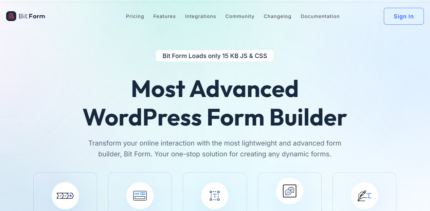 Bit Form Pro - Ultimate Form Builder In WordPress v2.8.0 NULLED