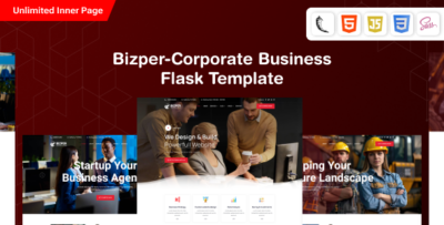 Bizper – Flask Consulting Business Template