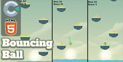 Bouncing Ball Endless - HTML5 Game - C3P