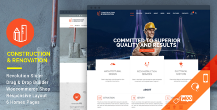 Buildora - Construction WordPress Theme