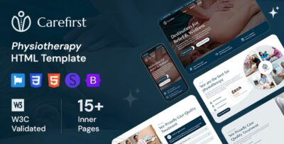 Carefirst - Physiotherapy HTML Template