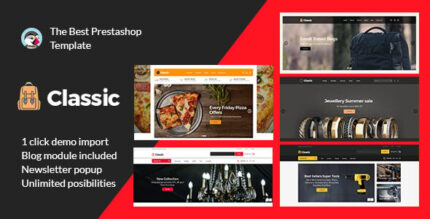 Classic Bag Fashion - Jewellery Pizza Tool Multipurpose Prestashop Responsive Theme